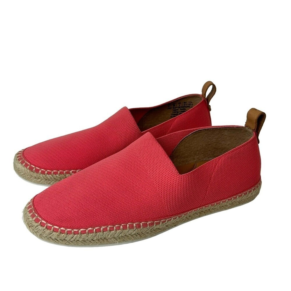 New Gentle Souls by Kenneth Cole Women's Lizzy Espadrille Flats size 6 Pink Shoe